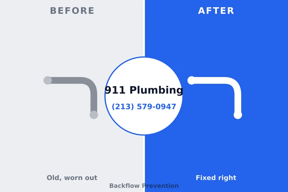 Before and after: plumbing company Wentzville, MO